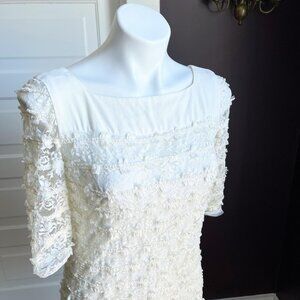60s Lace and Bows Dress